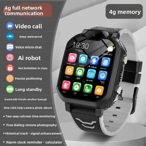 Children's Phone 4G Full Netcom Elementary School Boys And Girls Smart Positioning Watch