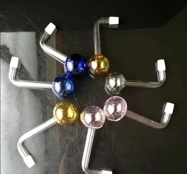Color right angle big head burning pot , Wholesale Glass Bongs Accessories, Glass Water Pipe Smoking, Free Shipping