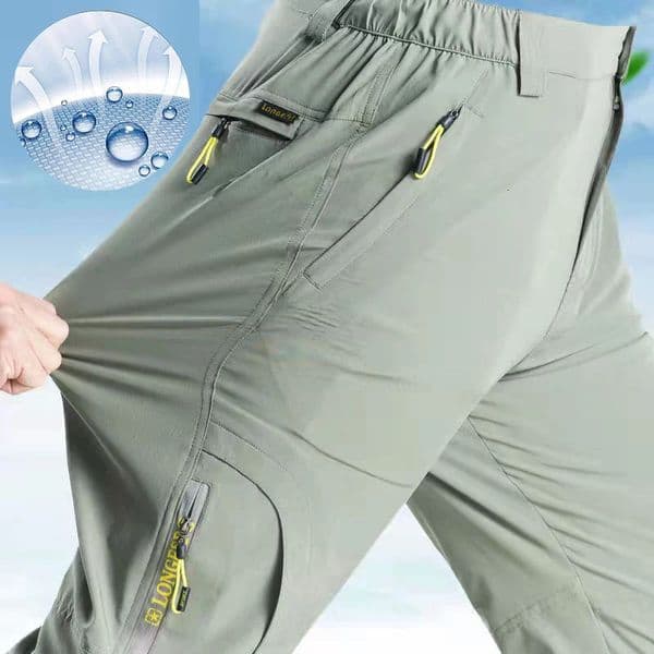 SFABL 5XL Summer Quick Dry Hiking Pants Men Stretch Waterproof Tactical Zipper Pockets Trousers Lightweight Fishing 250724