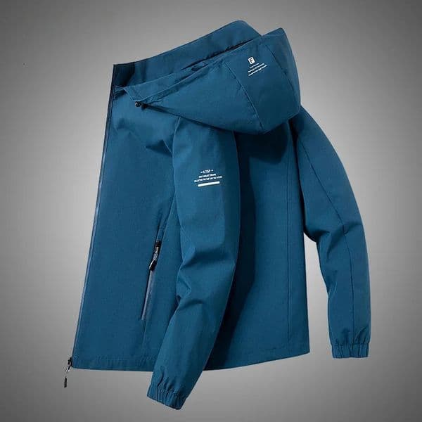 Hooded Jacket for Men 2024 Bomber Mens Windbreakers Zipper Coats Spring Autumn Casual Cargo Fashion Outerwear 250717
