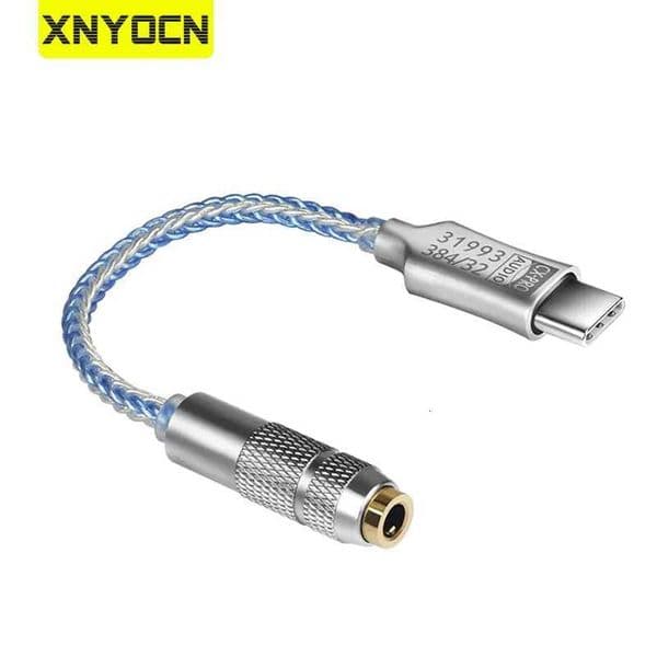 Xnyocn cx31993 USB Type C DAC Headphone Amp 16-32 With 3.5mm Output SNR 125dB PCM 32b/384kHz for Android Windows10 MacBook X250726