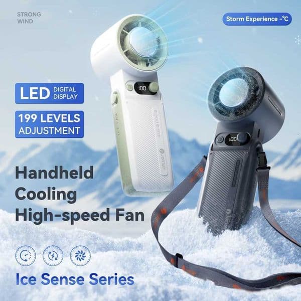 Best Seller Rechargeable Handheld F5 Pro 199 Adjustable Speeds SHH Rapid Cooling Portable Mini Fan Outdoor Products R250725