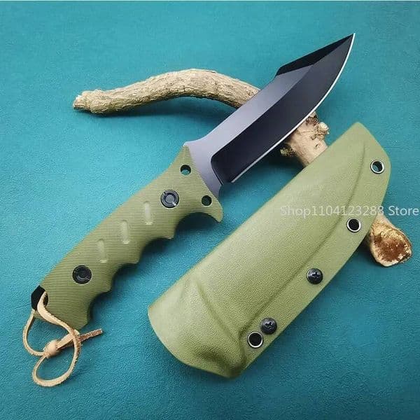 Outdoor Camping Hunting High Hardness Stainless Steel Portable and Convenient K-sheath Knife EDC Tool high-quality