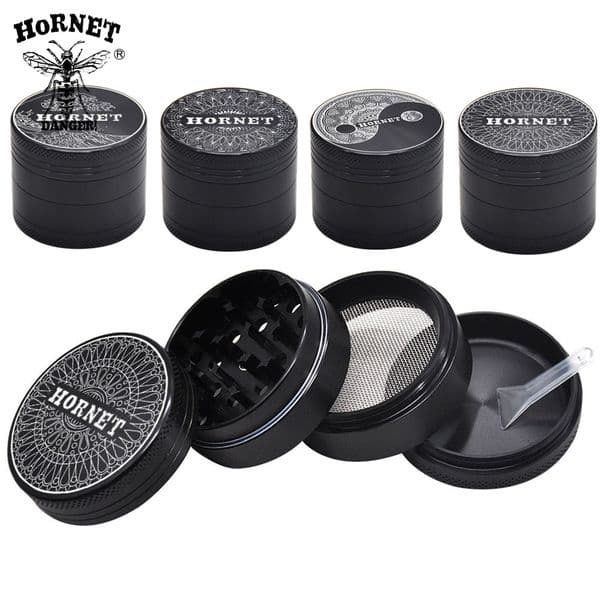 Smoking Pipes 50mm four layer aluminum alloy smoke grinder herb grinder