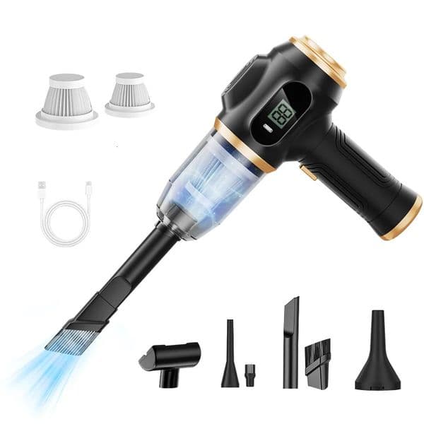 Cordless Handheld Vacuum Cleaner Suction Vacuum Cleaner Can Absorb Dust Debris Pet Hair Multi-functional Household Car 250721