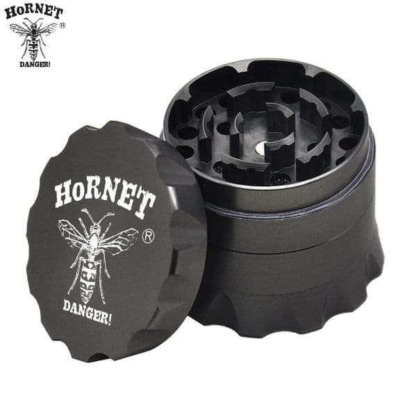 Smoking Pipes New 50mm diameter metal four layer smoke grinder with creative edge groove design