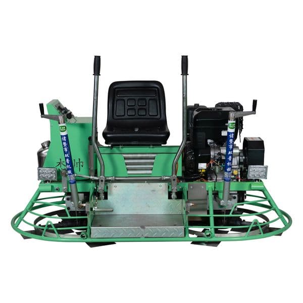 Driving-Type Dual Disk Floor Finisher - Model: JS80-2 Powered by Gasoline Engine