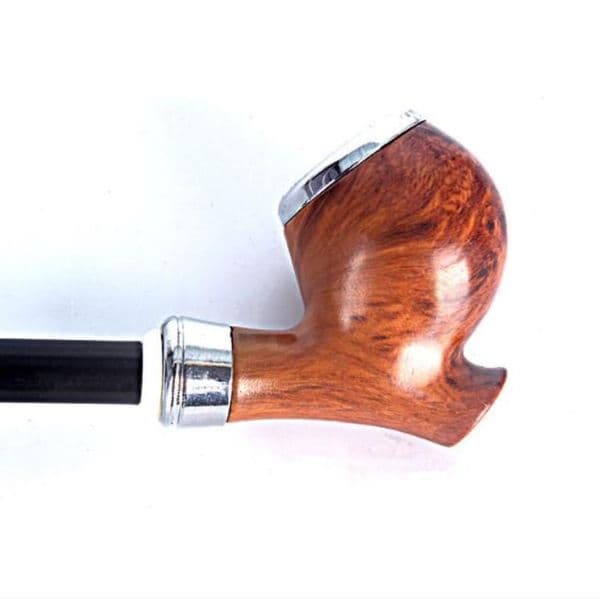 Creative Brocade Box Long-pole Old-style Resin Pipe New Hammer Type Light and Durable Retro Long-pole Pipe