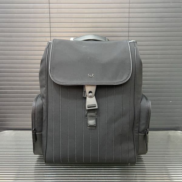 Men Women Designer Leisure sports canvas flip backpack hiking bag high-end feeling classic and versatile