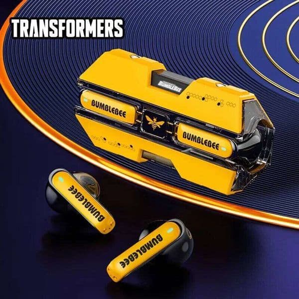 Transformers Tf-T01 Gaming Headset TWS Wireless Headphone Cool Sport Earbuds Nosie Reduction Bluetooth 5.3 Earphones With Mic