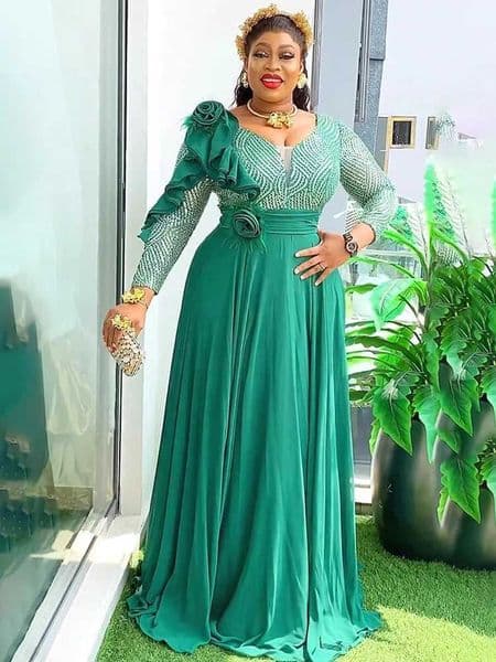 Long Sleeve Chiffon Dresses For Women African Dashiki Sequin Robe Dubai Abaya Wedding Party Birthday Gown 2025 Summer Clothing Z250728