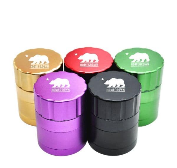 Smoking Pipes 56 * 42mm four layer aluminum alloy smoke grinder