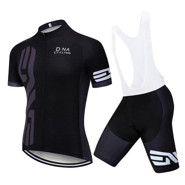 Quick Dry Cycling Jersey Set 2025 Summer Team Cycling Jersey & Bib Shorts Set - Men's Moisture Wicking Breathable Race Fit Free Shipping