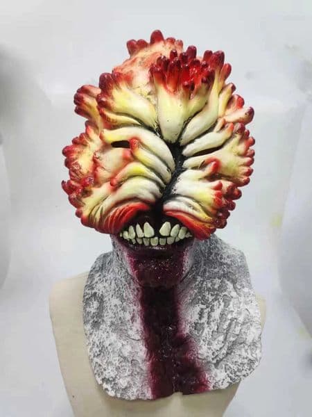 The Last Of Us Clickers Mask Cosplay Zombies Masques Anime Game Full Face Helmet Halloween Party Costumes Accessories M250728