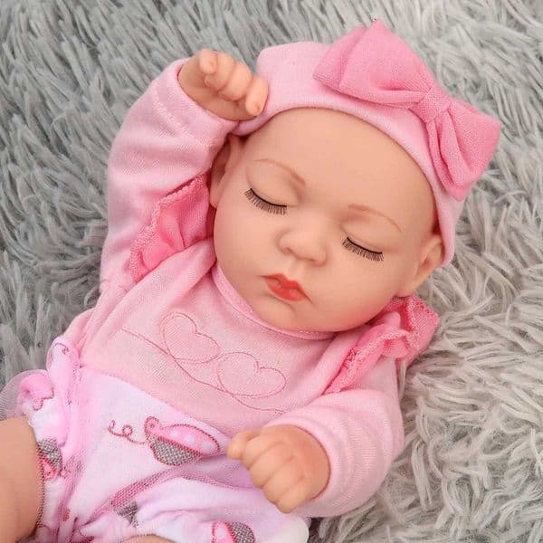 12 Inch New Reborn Doll 30CM Realistic Girl Baby Doll With Fashion Clothes Baby Doll Soft Skin Vinyl Kids Toys Dolls Gift W250728