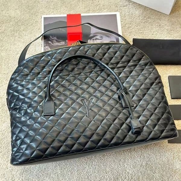 Designer Bag Shoulder Black Lambskin Handbags Bags Tote Bagg Black Calfskin Classic Diagonal Stripes Quilted Chains Medium Cross Body