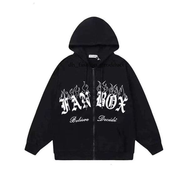 revenges hoodie New designer dark sportswear men's and women's hoodies Gothic Harajuku couple big print zipper sweater fashion hoodie trendy T-shirt 098