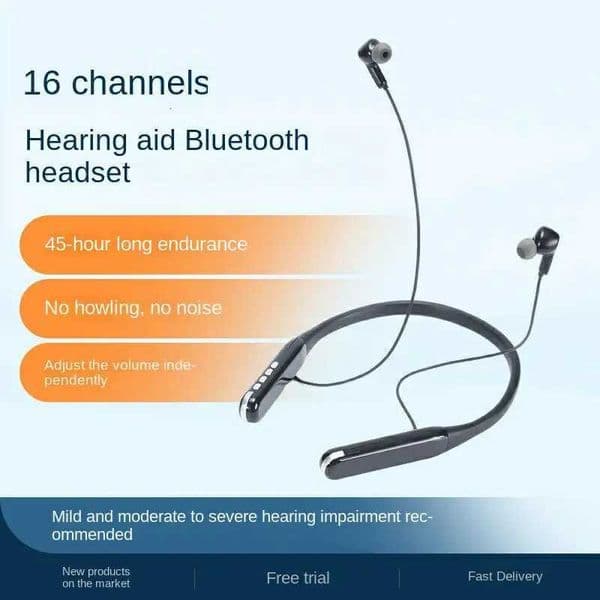 3 Air Digital Hearing Aid Smart Noise Cancellation Waterproof For The Elderly Hanging Neck 5.2 Earphone R250728