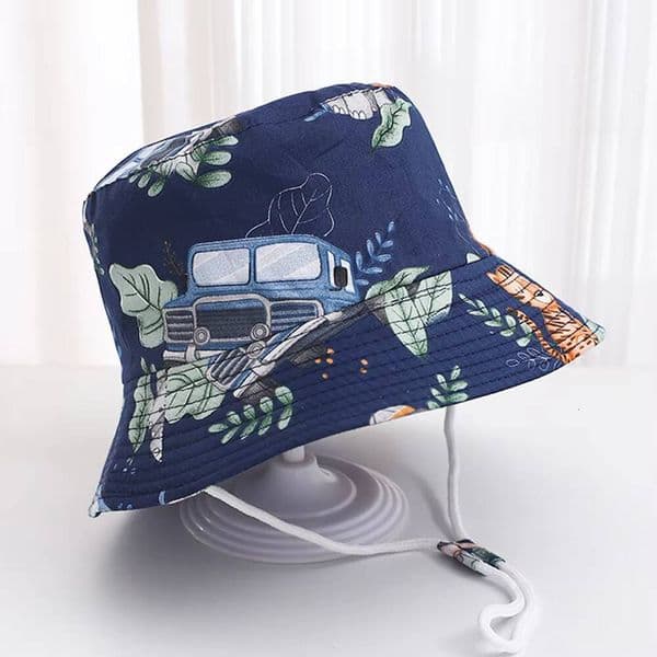New Cotton Polyester Baby Hats Sun Shading UV Protection Kids Bucket Versatile Quick-Dry Fisherman Hat Boys Girls ddmyshoesvip