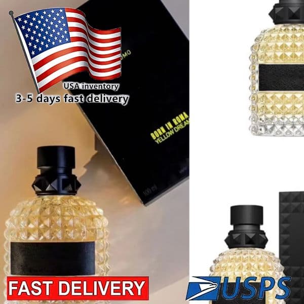100ml Designer Man Perfume Long Lasting Good Smell Cologne for Mens Body Spary Fast Ship