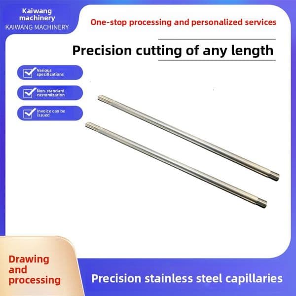 304L/316 Capillary Seamless Round Full Specifications Automatic Color Mixer Accessories Stainless Steel Tube