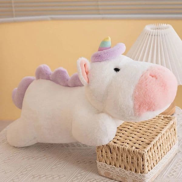 50CM Cuddly Animal Throw Toy Bed Pillow Sleep Leg Chair Cushion Unicorn Dinosaur Doll Christmas Gift Child 250729