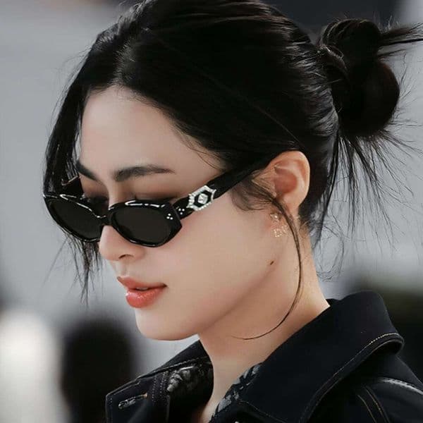 DHcollections 2025 Retro Cat-Eye Sunglasses - UV400 Protection, Slimming Small Frame, Fashionable for Women (6 Trendy Colors)