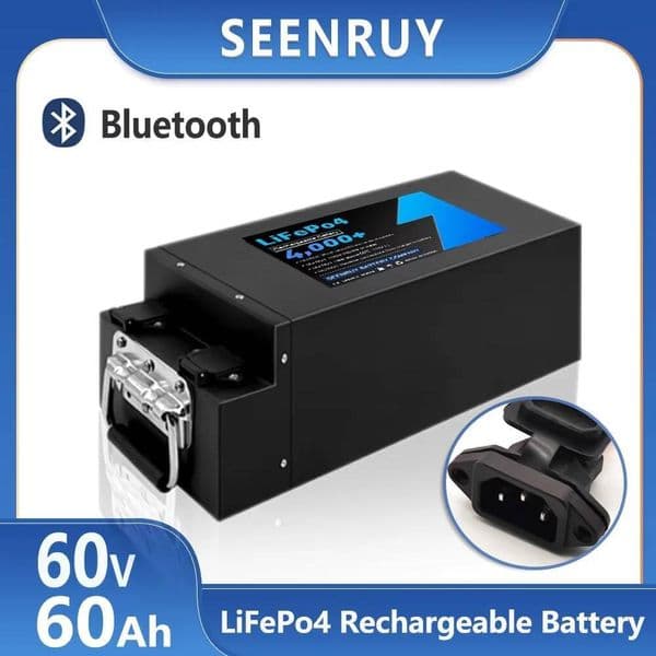 3.2v 60v 60AH Lifepo4 Battery Pack Lithium Iron Phosphate Built in BMS for Electric forklift truck AGV