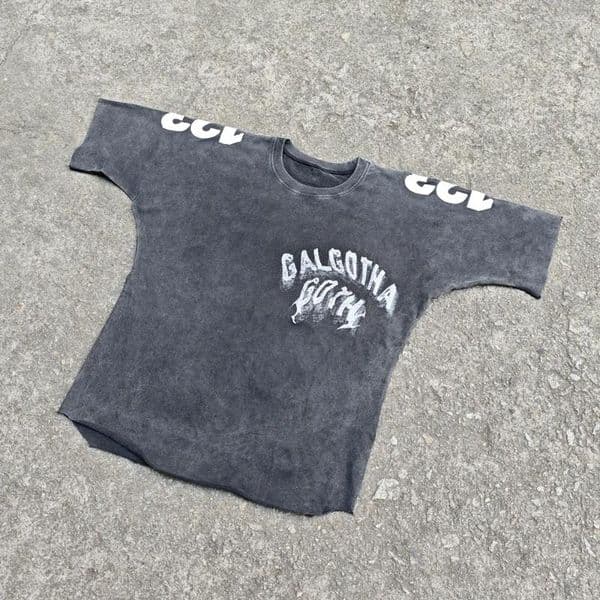 Men's T Shirts Yao Fashion Brand RRR123 Men Clothing High Quality Unisexl Tee Oversize Streetwear Vintage Loose Washed Casual Shirt For