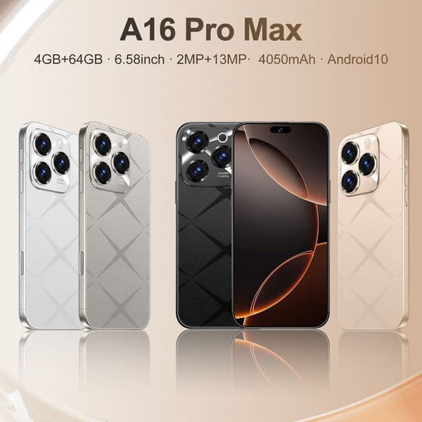 A16 Pro Max-PDA89-B Android smart high-definition large-screen 4G mobile phone