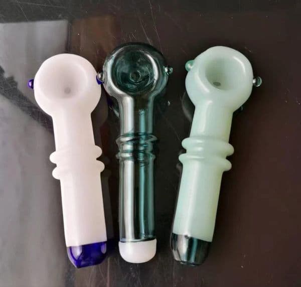 3 rounds of smoke pot , Glass Bongs Accessories Unique Oil Burner Glass Pipes Water Pipes Glass Pipe Oil Rigs Smoking with Dropper