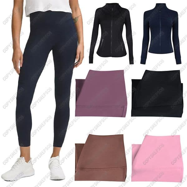 Leggings For Women Designer Yoga High Waist Leggings 5A Quality Sculpted Fit And Breathable Fabric Elastic Hip Lift T-Shaped Sports Fitness Pants Running Gym Legging