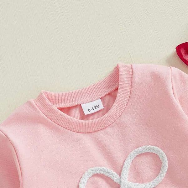 Ddmyshoesvip Adorable Baby Girl Hoodie With Sweet Embroidery And Cozy Long Sleeves Stylish Toddler Outfit For Fall