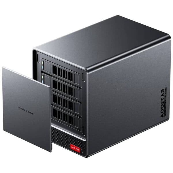 AOOSTAR Mini PC with 4 Bay Nas WTR PRO AMD Ryzen 7 5825u Supports 2535 HDD 4 NVME SSD 1