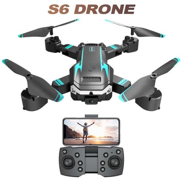 S6 Drone HD Dual Camera Aerial Photography Aircraft Remote Control Plane