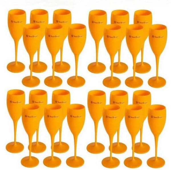 Designer Cup Coffee Mug 6Pcs 12Pcs 24Pcs Acrylic Veuve Pink Orange Champagne Flutes Wholesale Party Wine Glasses Cups Fy5883 0401 Tea B2