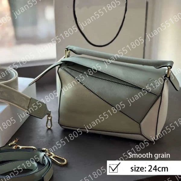Designer Crossbody Bags for Women Top Handle High Grade Real Leather Fashion Puzzles Design Shoulder Bag with Lady Handbags