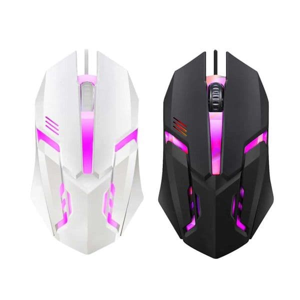 ESports USB Wired Mouse Colorful LED Gaming Mouse 5000 DPI Wired Mice Optical Wired Gamer Mouse For Desktop Laptop PC Computer X251101