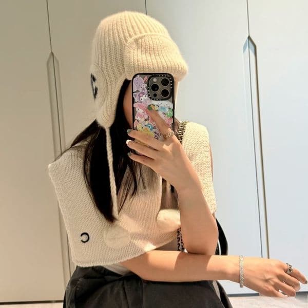Designer Hats Scarves Sets for Womens Hairy Beanie Designer Scarfs Luxury Warm Winter Fashion Brand Luxury Knitted Hat Warm Set High-quality Gifts