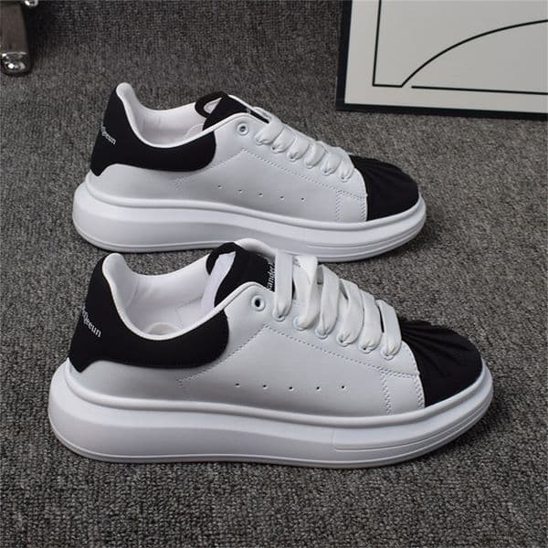 2025 designer Summer shelltoe white sneakers fashionable simple casual shoes versatile mens and womens sports shoes