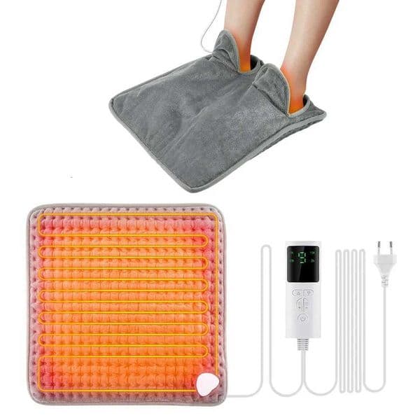 220V110V Winter Heating Foot Mat Office Home Washable Electric Heating Foot Pad Warm Feet Heater Soft Portable Electric Heater X251101