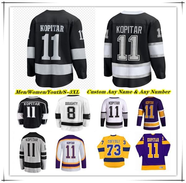 Anze Kopitar Adrian Kempe Kingss Hockey Jersey Quinton Byfield Kevin Fiala Corey Perry Andrei Kuzmenko Jeff Malott Joel Armia Brandt Clarke Drew Doughty Laferriere