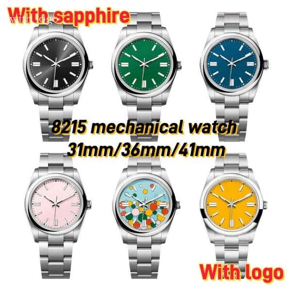 Men/women High Quality op watch 31/36/41mm automatic 8215 movement sapphire glass women Designers waterproof Luminous Wristwatches Sports montre 2025