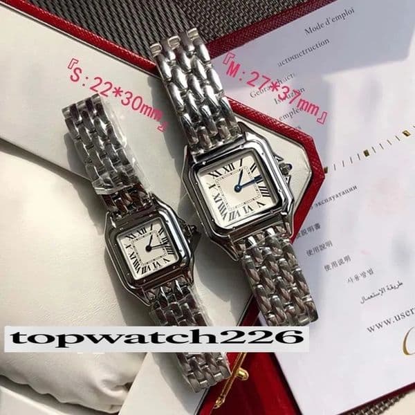 Luxury fashion couples watches for him and her set quartz watch diamond 316 stainless steel crystal square wristwatch Sapphire waterproof water