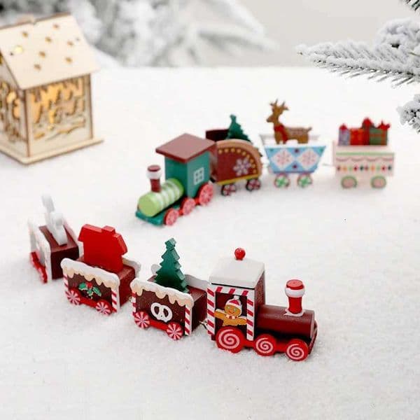 Wooden Christmas Tree DIY Handmade Xmas Tree Window Display Ornament 2026 New Year Decorations Party Favors Kids GiftsXJ251101