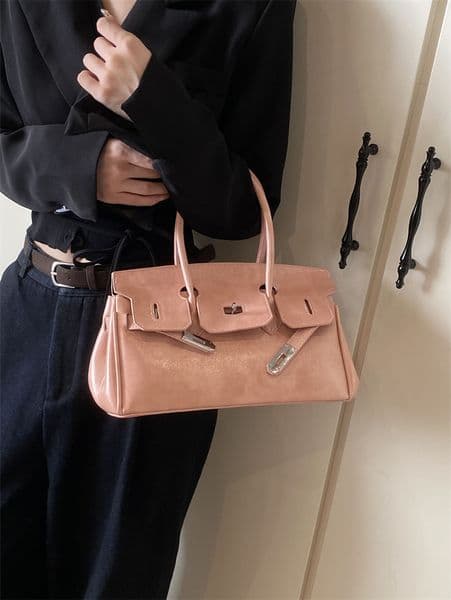 hot free shipping shoulder bags new casual handbag fashionable Plain lady bag black for women