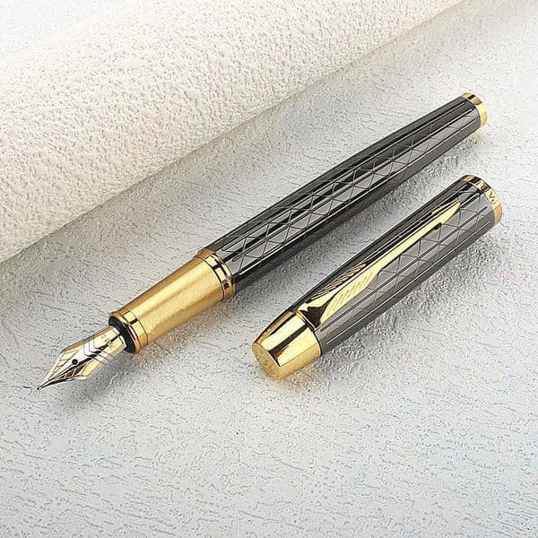 Metal 116 Metal Gray Student Writing Practice Pen Adult Office Writing Gift Pen Office Stationery Pen L260523