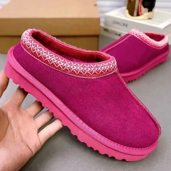 Designer Slippers Buckle Clogs Sandale Ashton Clog Loafers High Quality Fur Suede Fall Summer Beach Flats Sandals Genuine Leather Slide Casual Women 78578