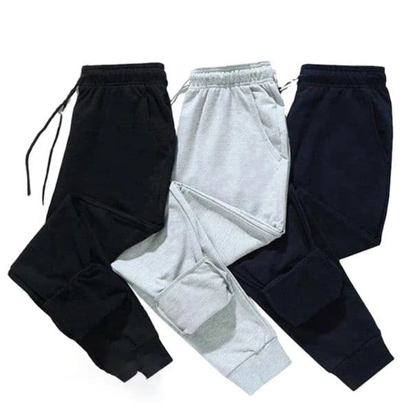 Mens Casual Jogging Athletic Training Pants Autumn Comfortable Solid Colour Skinny Drawstring Elastic Waist Sweatpants 251030BANJIA
