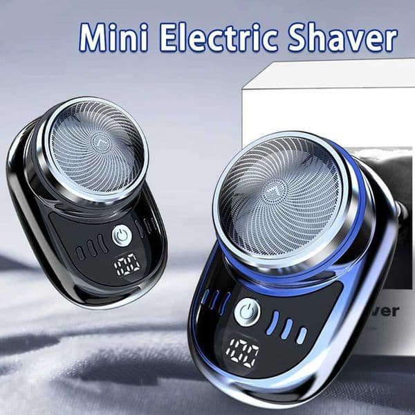 Mini electric shaver USB charging waterproof mens portable travel detachable shaver beard body hair trimmer gift Z250402
